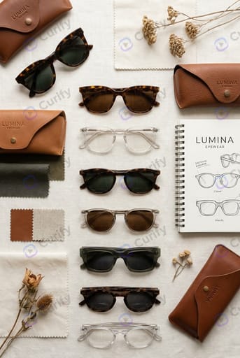 Eyewear — Flat Lay