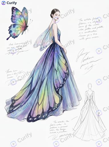 Fashion Design Sheet preview 1