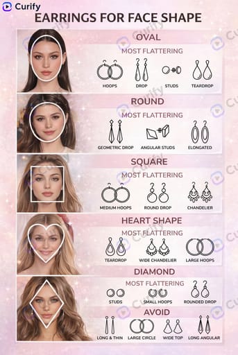 earrings for face shape