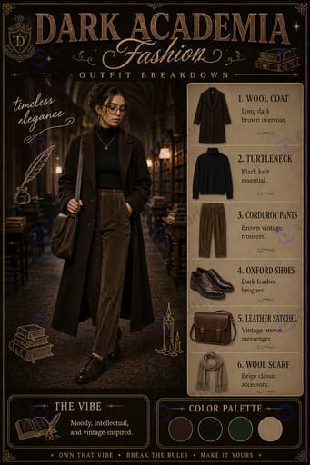 Fashion Style Outfit Breakdown Infographic