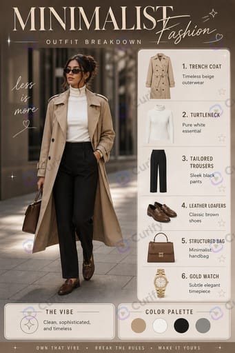 Fashion Style Outfit Breakdown Infographic