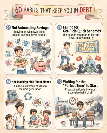 Nano Banana Prompt: Financial Habit Infographic Poster Generator | Curify AI