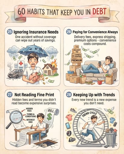 Nano Banana提示词：财务习惯信息图海报生成器 | Curify AI