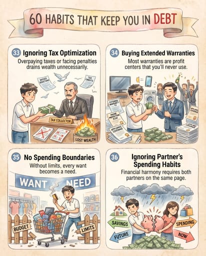 Nano Banana Prompt: Financial Habit Infographic Poster Generator | Curify AI