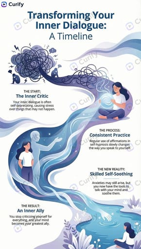 Flowing Journey Path Infographic