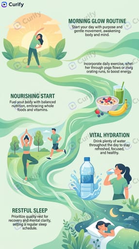 Flowing Journey Path Infographic