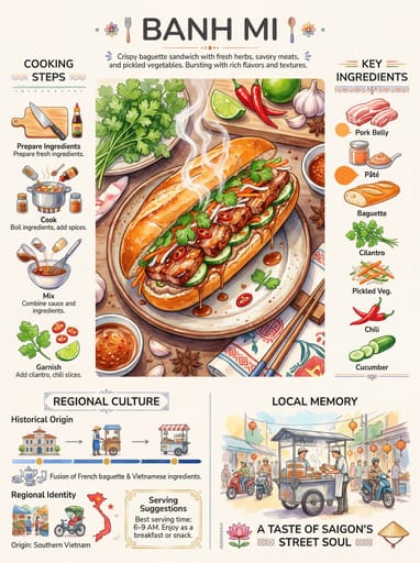 Nano Banana 提示词：美食全景科普信息图生成器｜Curify AI