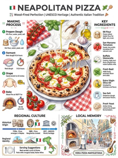 Nano Banana 提示词：美食全景科普信息图生成器｜Curify AI