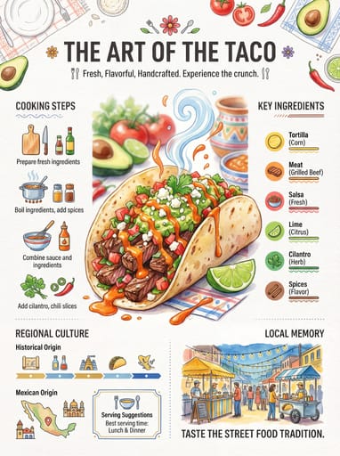 Nano Banana プロンプト：美食全景科学インフォグラフィック生成器｜Curify AI