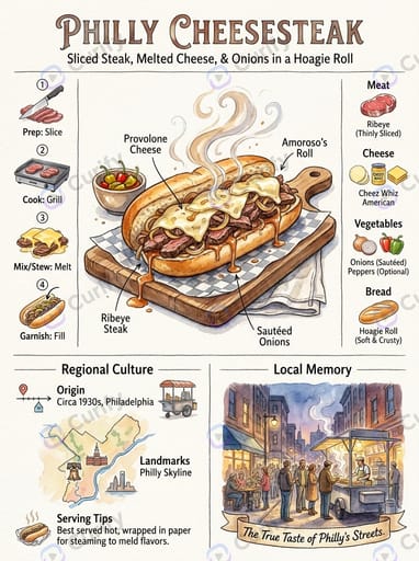 Nano Banana Prompts: Generador de infografías panorámicas de comida｜Curify AI