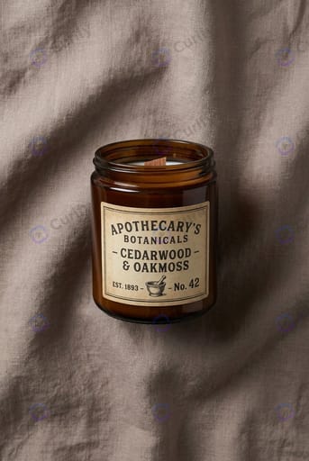 Candle Packaging — Vintage Apothecary