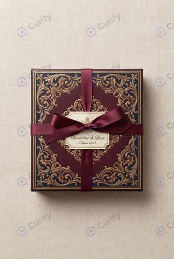 Chocolate Packaging — Vintage Elegant