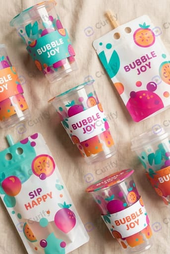 Tea Brand — Contemporary Vibrant