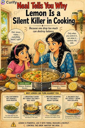 Pişirme İpucu ve Yemek İnfografiği