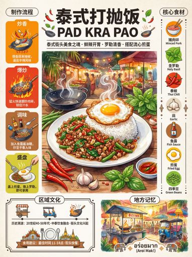 Nano Banana 提示词：美食全景科普信息图生成器｜Curify AI