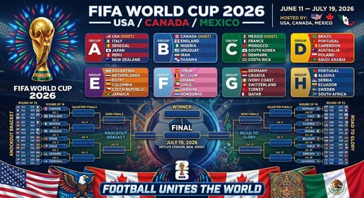 Football Tournament Fixture Infographic preview 1