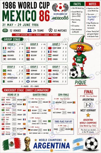 Nano Banana Prompt: Football Tournament Retro Infographic Generator | Curify AI