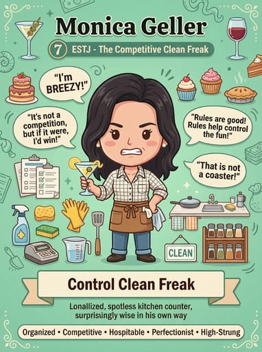 Friends Character MBTI Poster Generator | Curify AI