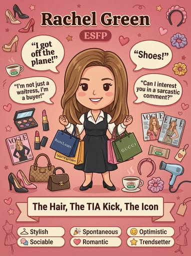 Friends Character MBTI Poster Generator | Curify AI
