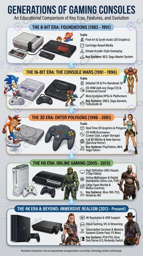 Generations of Gaming Consoles