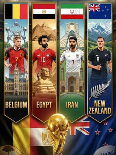 Nano Banana Prompt: World Cup Group Banner Country Poster Generator | Curify AI