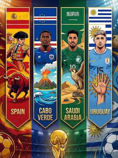 World Cup Group Banner Poster preview 1
