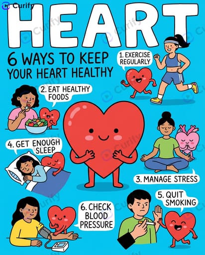 Nano Banana Prompt: Health Tips Six-Method Cartoon Poster Generator | Curify AI