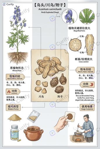 草药视觉指南：传统草药海报