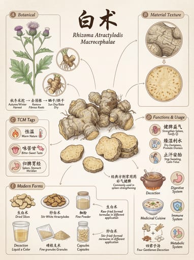 Nano Banana Anahtar Kelimeleri: Geleneksel Bitkisel Tıbbi Panorama Ayrıntılı Görüntü Üretici｜Curify AI