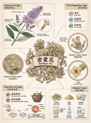 Nano Banana Prompt: Panorama-Zerlegungsdiagramm für chinesische Kräuter｜Curify AI