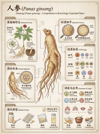 Nano Banana Anahtar Kelimeleri: Geleneksel Bitkisel Tıbbi Panorama Ayrıntılı Görüntü Üretici｜Curify AI