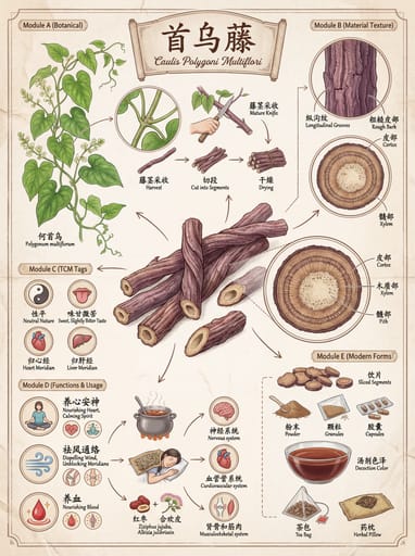 Nano Banana 프롬프트: 중초약 전경 분해도 생성기｜Curify AI