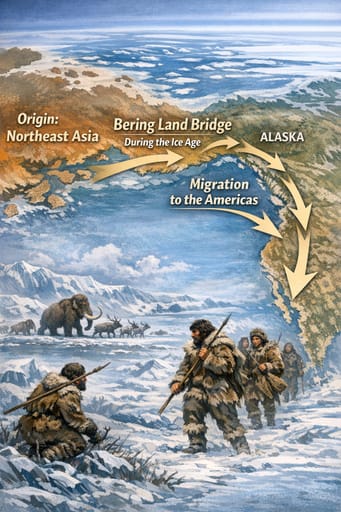 bering land bridge migration