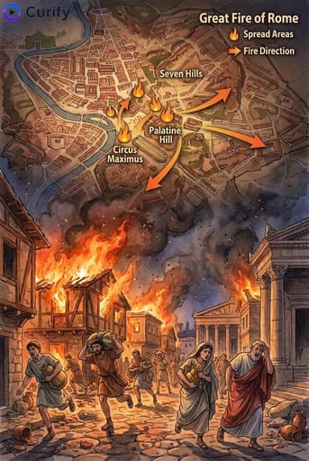 Illustration de Carte d'Evenement Historique | Nano Banana