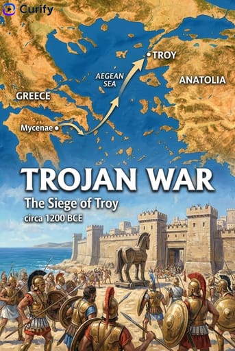 Historische Ereigniskarte Illustration | Nano Banana