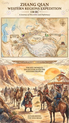 Historical Event Map Illustration | Nano Banana