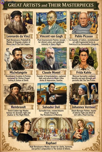 Historical Figure Educational Posters preview 1