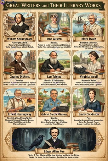 Historical Figure Educational Poster