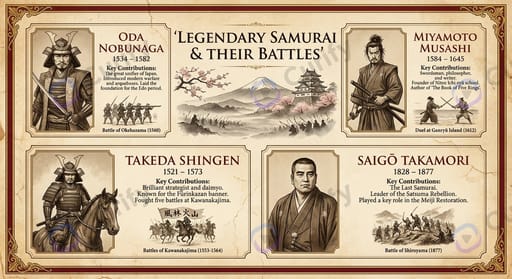 Historical Figure Profile Educational Infographic