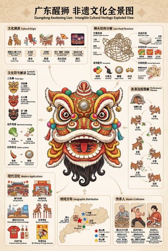 Nano Banana संकेत शब्द: अमूर्त विरासत शिल्प विज्ञान संचार प्रदर्शनी बोर्ड जनरेटर｜Curify AI