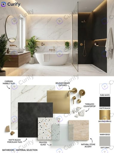Nano Banana Prompt: Interior Design Mood Board Generator | Curify AI
