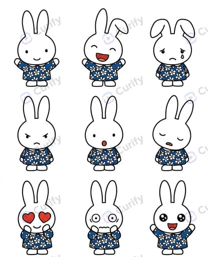 Character Expression Sheet (差分) Generator