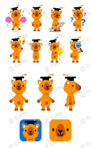graduation alpaca