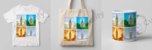 IP Cultural & Stationery Merchandise Mockup