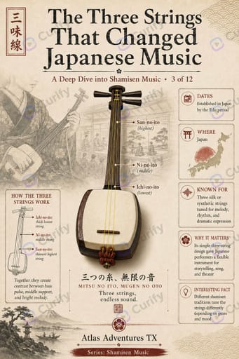 Nano Banana Prompt: Japanese Traditional Instrument Info Poster Generator | Curify AI