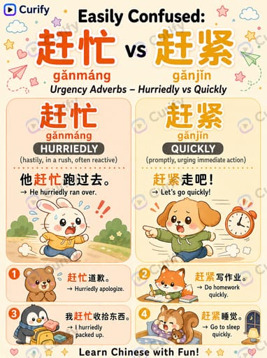 Nano Banana Prompt: Language Word Comparison Educational Poster | Curify AI