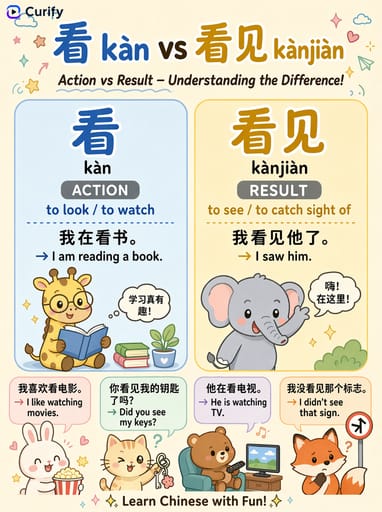 Nano Banana Prompt: Language Word Comparison Educational Poster | Curify AI
