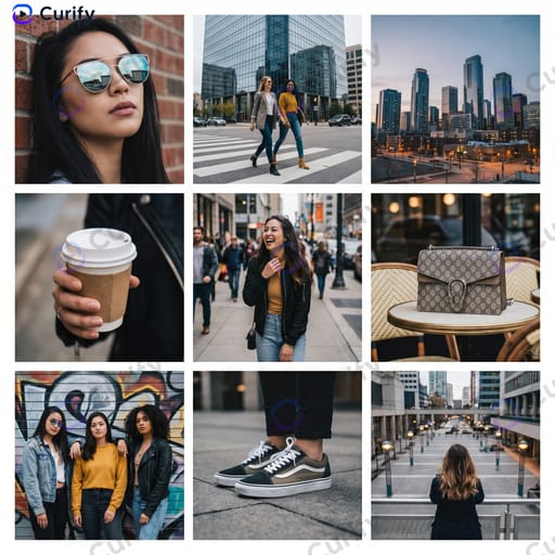 Saisonales Lifestyle-Foto-Raster