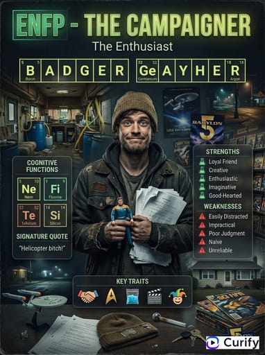 Nano Banana Prompt : Générateur de carte de personnage MBTI Breaking Bad | Curify AI