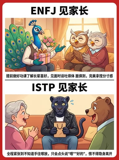 Nano Banana İpucu: MBTI Karşılaştırma Mizah Grafiği Üretici｜Curify AI